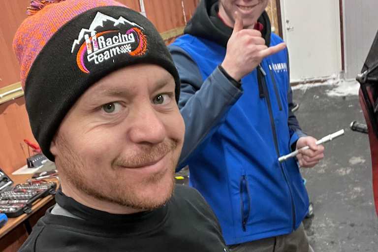 Chris Kirchner (vorne im Bild)