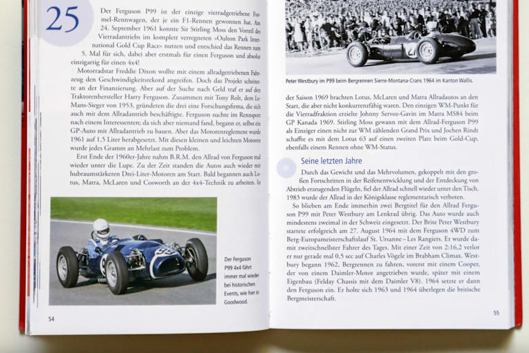 Ja, auch Allrad gab's mal in der Formel 1