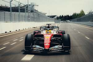 Lewis Hamilton rückte als Zweiter auf dem Madring aus