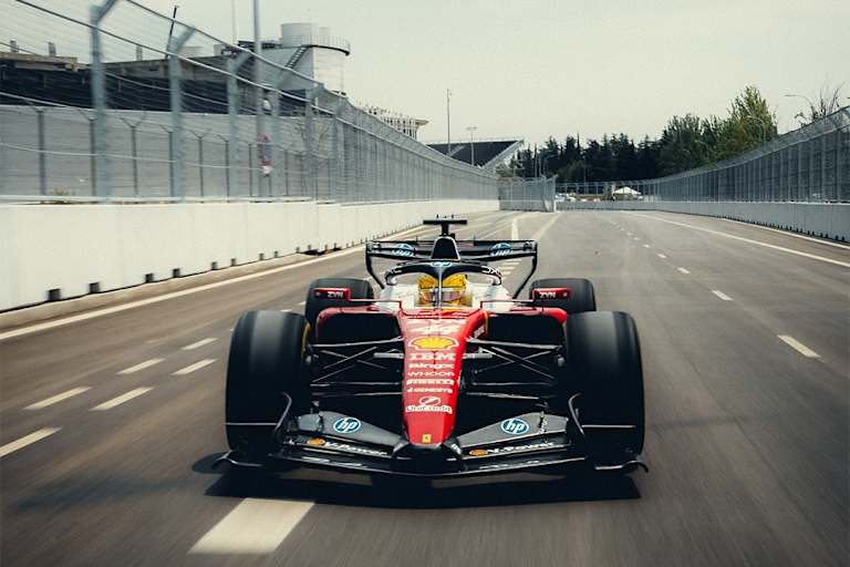 Lewis Hamilton rückte als Zweiter auf dem Madring aus