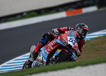 Valentin Debise auf der neuen ZX Moto