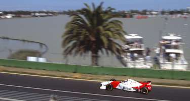 Mika Häkkinen 1996 in Melbourne