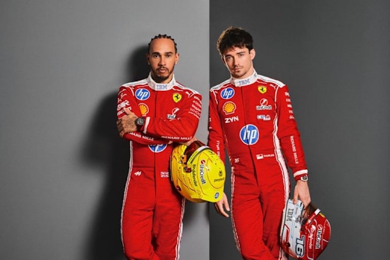 So sehen die 2026er-Rennanzüge von Charles Leclerc und Lewis Hamilton aus