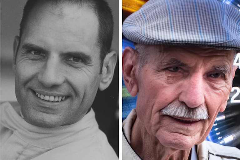 Günther Steckkönig mit 37 und 88 Jahre