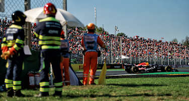 Max Verstappen war im 2. Monza-Training nicht glücklich mit seinem Auto