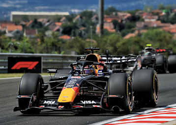 Max Verstappen auf dem Hungaroring