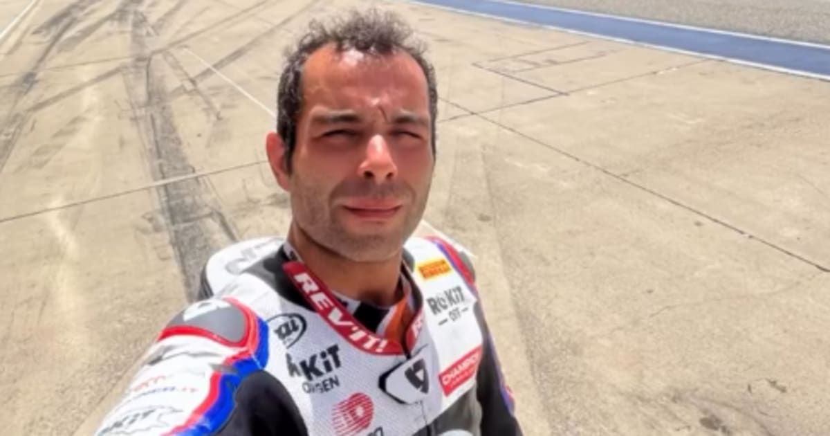 Danilo Petrucci at the MotoAmerica test with BMW: “I was treated like a ...