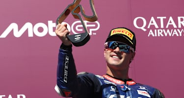 Izan Guevara holte sich in Spielberg den Moto2-Sieg
