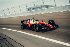 Lewis Hamilton in der Monumental