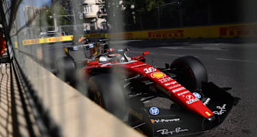 Charles Leclerc im Ferrari