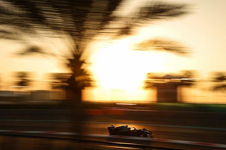 Kimi Antonelli war am Testtag in Abu Dhabi der Fleissigste 