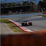 Lewis Hamilton im Ferrari