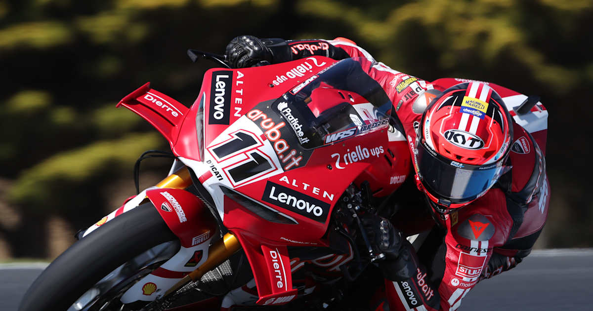 SBK-Test Phillip Island, 3. Session: Nico Bulega eine halbe Sekunde voraus