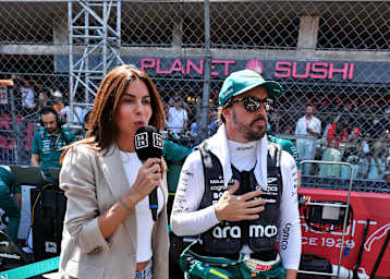 Melissa Jimenez und Fernando Alonso