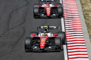 Hamilton vor Leclerc auf dem Hungaroring