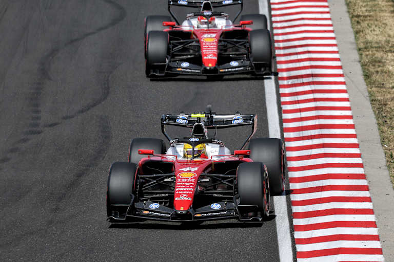 Hamilton vor Leclerc auf dem Hungaroring