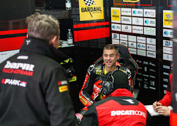 Alvaro Bautista fühlt sich bei Barni Ducati wohl