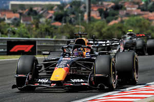 Max Verstappen auf dem Hungaroring