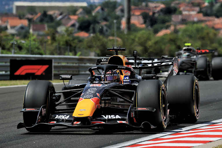 Max Verstappen auf dem Hungaroring