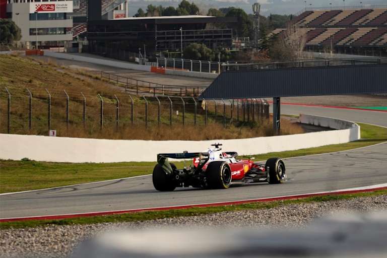 Charles Leclerc war am zweiten Testtag in Barcelona der Fleissigste