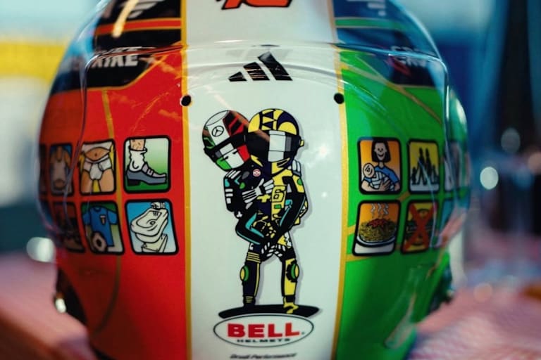 Ein Knicks vor Valentino Rossi