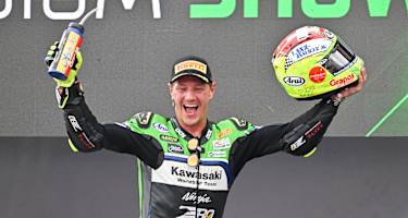 Dominique Aegerter feierte Platz 2