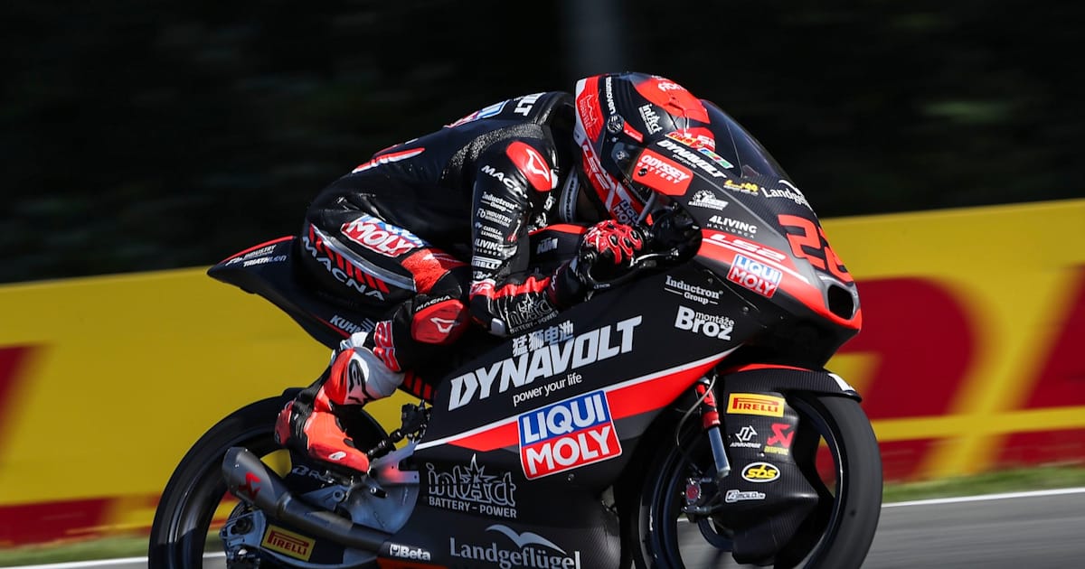 Moto3-Q2-in-Br-nn-Dritte-Pole-in-Serie-f-r-Almansa-Quiles-Bike-streikte