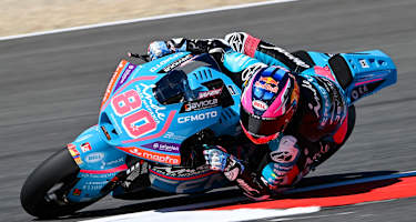 Sturz nach P1-Runde: Aspar-Pilot David Alonso