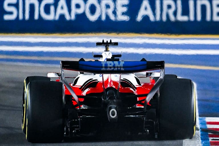 Im zweiten Teil der Sprint-Quali sahen die Ferrari-Gegner das hier