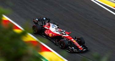 Charles Leclerc in Ferrari