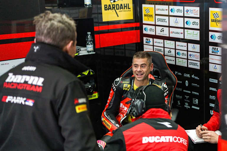 Alvaro Bautista fühlt sich bei Barni Ducati wohl
