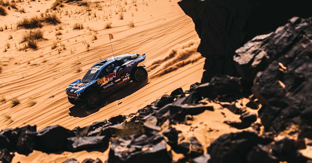 Morocco Rally: Mattias Ekström wins the fourth stage in a Ford Raptor ...