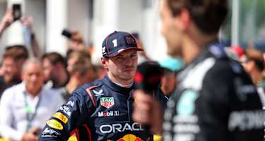 Max Verstappen und George Russell