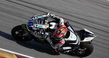 Alessandro Zaccone holte seinen ersten Supersport-Sieg