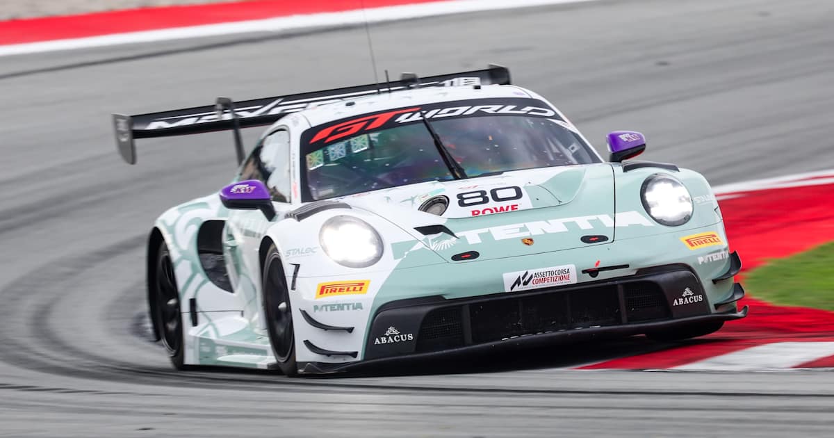 Championship leader Bastian Buus (Porsche) on pole position in ...