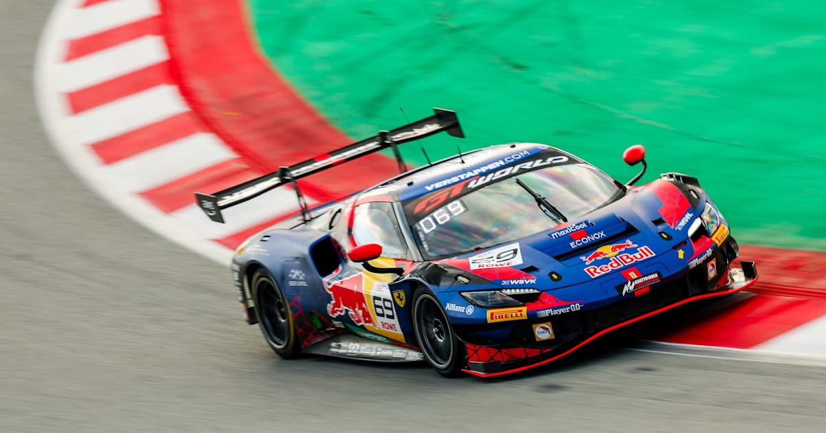 Red Bull Ferrari wins GT World Sprint Cup season finale in Barcelona ...