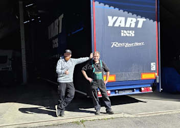 YART verkaufte dem Team Bolliger einen Truck