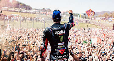 Umjubelter Mugello-Held: Aprilia-Frontmann und WM-Leader Marco Bezzeecchi