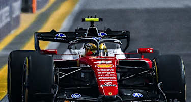 Lewis Hamilton im Ferrari