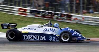 Riccardo Paletti in Imola 1982