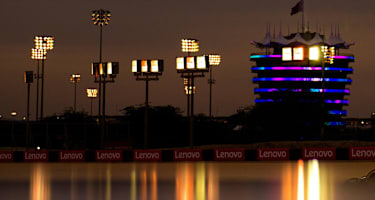 Auf dem Bahrain International Circuit wird getestet