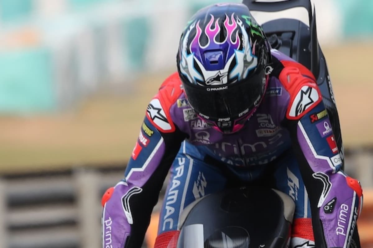 Jack Miller stand in Sepang schon beim Shakedown Kopf