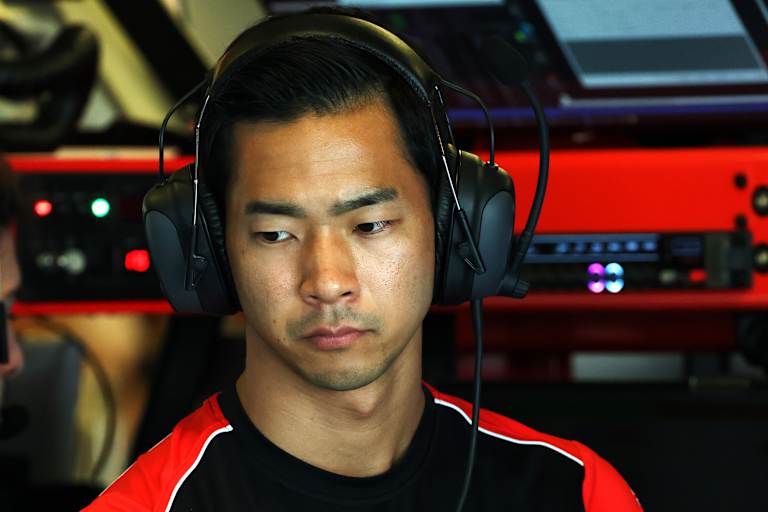 Haas-Ersatzmann Ryo Hirakawa