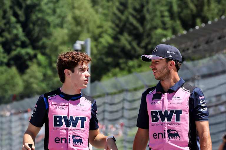 Franco Colapinto und Pierre Gasly