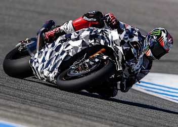 Jonathan Rea auf der neuen Honda Fireblade für die Superbike-WM 2027