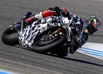 Jonathan Rea auf der neuen Honda Fireblade für die Superbike-WM 2027