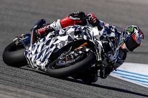 Jonathan Rea auf der neuen Honda Fireblade für die Superbike-WM 2027
