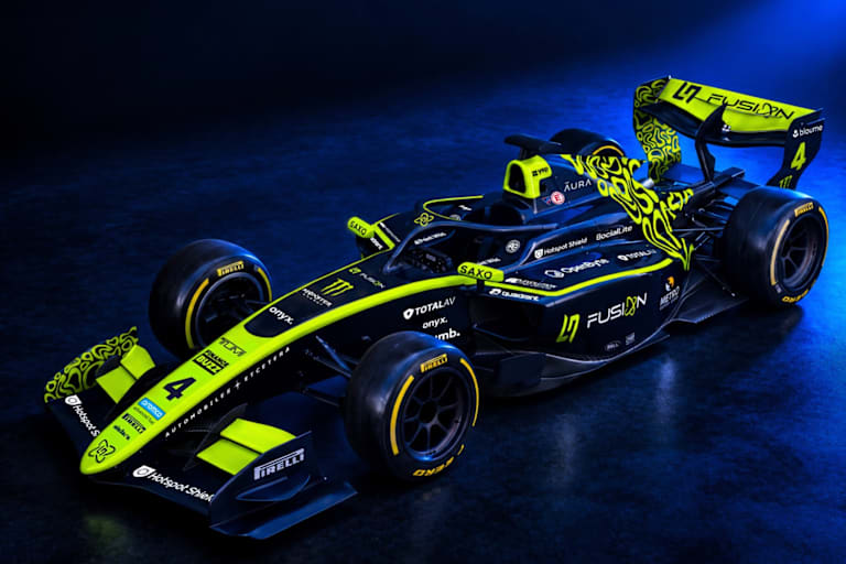 So wird der Formel-2-Rennwagen aus dem Norris-Rennstall LN4 Fusion aussehen