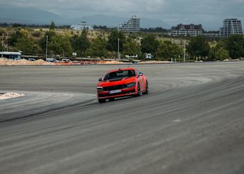Carlos Sainz hatte viel Spass auf dem Circuito de Madring