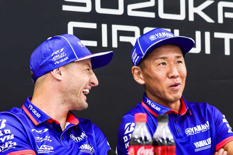 Jack Miller hatte viel Spaß mit Katsuyuki Nakasuga